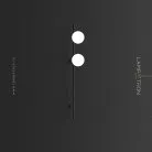 Бра OHLA 2 плафона. Цвет черный Lampatron 8452-23241