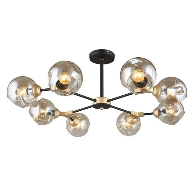 Люстра потолочная Omnilux OML-93607-08 Sandrigo Люстра потолочная Omnilux OML-93607-08 Sandrigo
