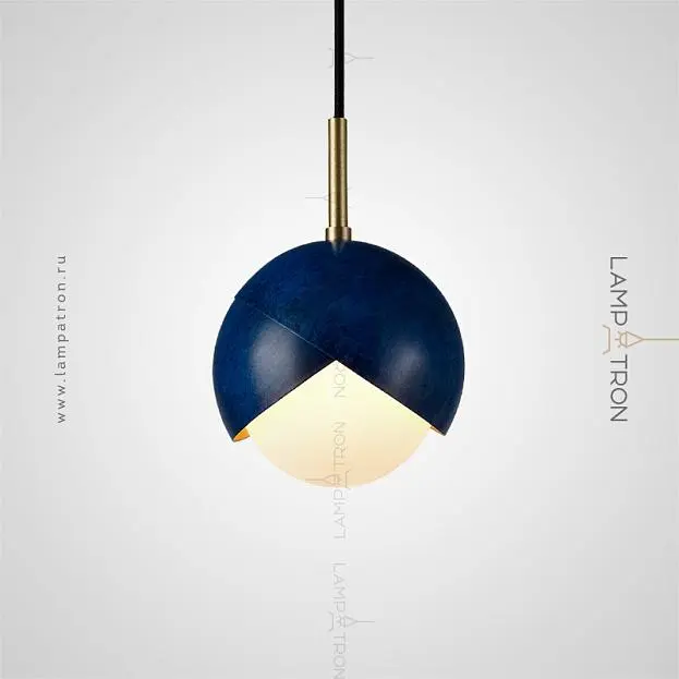 Подвесной светильник FLORIS B Цвет Синий Lampatron 4420-11211 Подвесной светильник FLORIS B Цвет Синий Lampatron 4420-11211