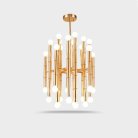 Люстра CONSTA 30 ламп. Цвет золото. Lampatron consta-gold-30 1124-8031