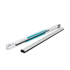 Светильник LED матовый IP40 1190x60x36мм 36W 3600Лм 4000K Shop Lighting черный 1/20 Gauss 883625236