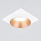 Встраиваемый светильник Elektrostandard 116 MR16 золото/белый Solas a053346