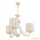 Люстра подвесная с плафонами 303387/3 Wh/Gd Arte Milano Florentia
