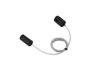 Подвес c фиксатором длина троса 3000мм, D30xH43, черный Donolux dlf suspensionb Flexy