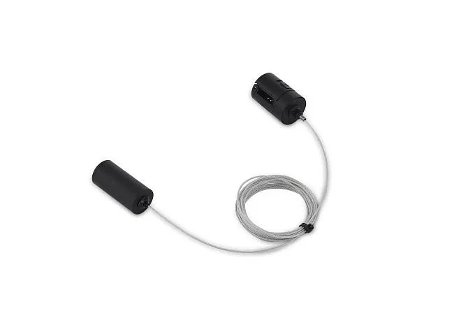 Подвес c фиксатором длина троса 3000мм, D30xH43, черный Donolux dlf suspensionb Flexy