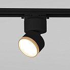 Трековый светильник Elektrostandard 85514/01 чёрный матовый/золото Impact a062873