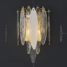 Бра RISSA WALL Прозрачный+белый. Lampatron rissa-wall-white 3054-7443