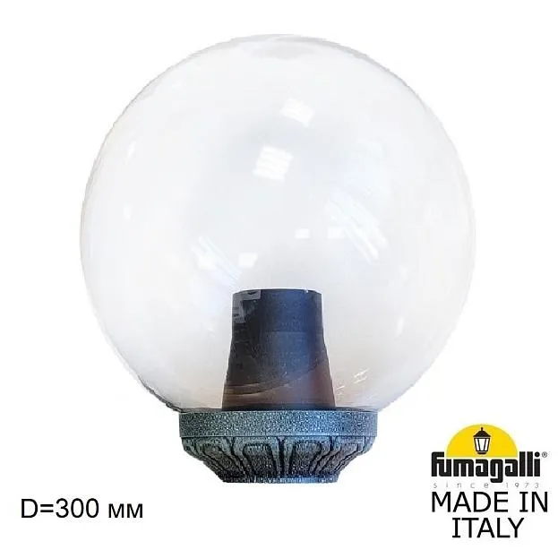 Уличный фонарь на столб FUMAGALLI GLOBE 300 Classic G30.B30.000.VXE27 Античная медь