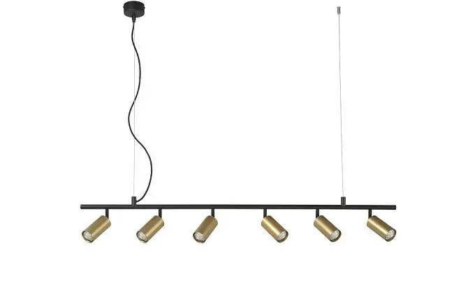 Подвесной светильник Crystal Lux CLT 015C6 L1200 BL-GO