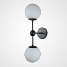 Бра Modo 2 Globes Black And White Glass 84941-22 ImperiumLoft