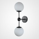 Бра Modo 2 Globes Black And White Glass 84941-22 ImperiumLoft