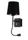 Бра Crystal Lux PABLO AP2 BLACK/BLACK-GOLD 3450/402