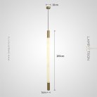 Подвесной светильник MARBLE RACK Размер L. Цвет латунь Lampatron 8892-25148
