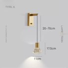 Бра LEIF WALL Тип А. Цвет: Латунь Lampatron f-leif-wall-a-brass 8246-22470