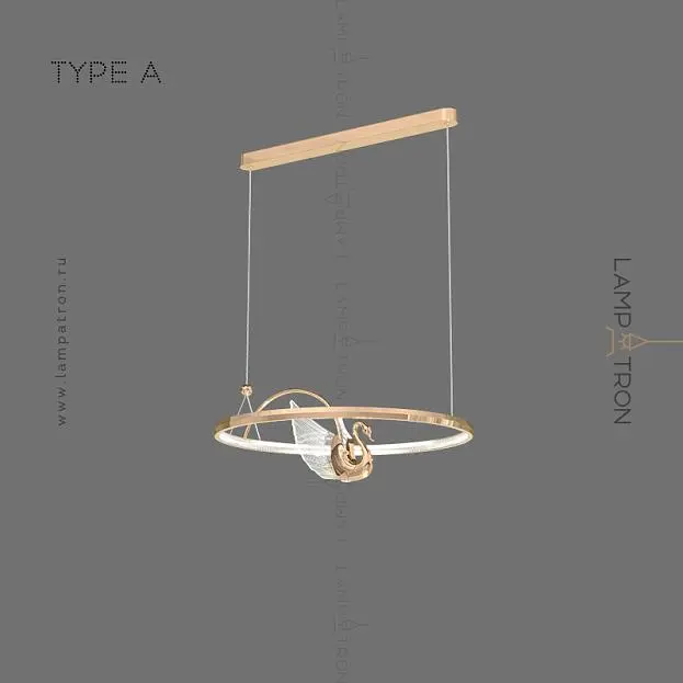 Кольцевые люстры и светильники BIRDIE LUX Тип A. Цвет Розовое Золото Lampatron 5931-15719 Кольцевые люстры и светильники BIRDIE LUX Тип A. Цвет Розовое Золото Lampatron 5931-15719