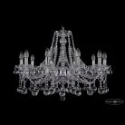 Люстра хрустальная Bohemia 1413/10/300 Ni Balls