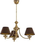 Потолочная люстра Kutek SAN-ZW-3(P/A)CR San Marino Lampshade
