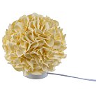 Интерьерная настольная лампа Uniel ULW-R07 T/3000K/150C/A Гортензия Белый/Ваниль