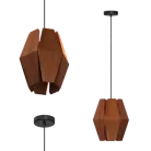 Деревянный подвесной (накладной) светильник Ledron MYCP-XYT-L ELEMENT L
