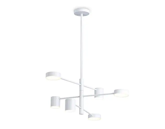Люстра на штанге Ambrella light Comfort FL51684 LineTech Люстра на штанге Ambrella light Comfort FL51684 LineTech
