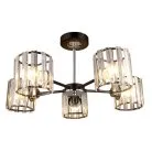 Потолочная люстра Imex MD.4057-5-S BK+CH