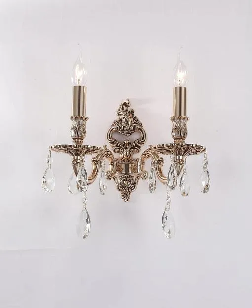 Настенный светильник Lucia Tucci BARLETTA W1730.2 coffe gold