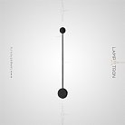 Бра DOTS SLIM Размер M. Цвет черный Lampatron 3170-23498