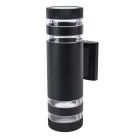 Настенный светильник уличный Uniel UUL-S20A 2x60W/E27 IP65 BLACK