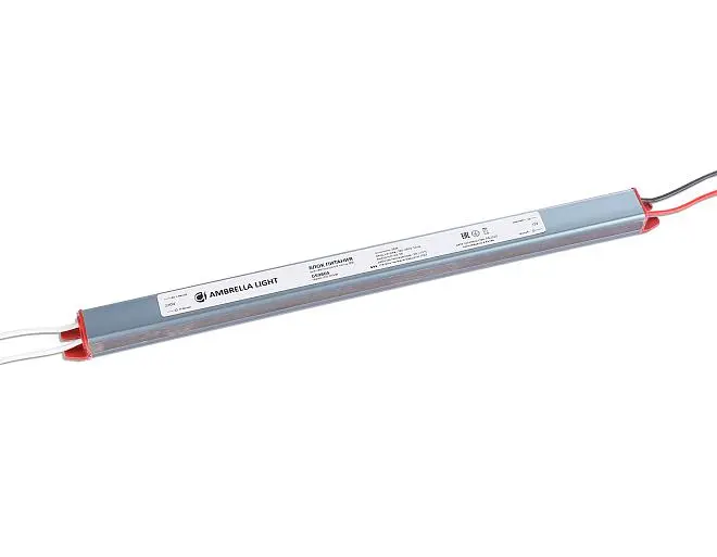 Блок питания ультратонкий для светодиодной ленты Ambrella light GS9805