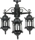 Потолочный светильник уличный Oasis Light 89970SA/3 Bl DELI S