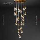 Подвесной светильник CRISTEL ONE 24 подвеса. Lampatron 3223-8023