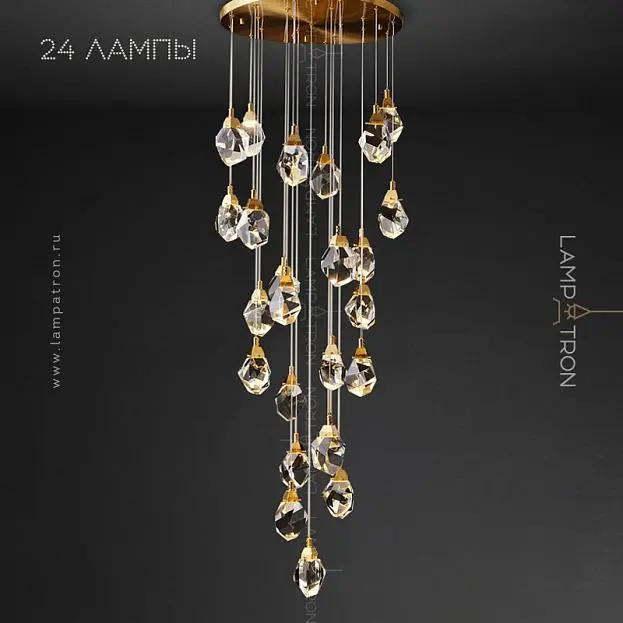Подвесной светильник CRISTEL ONE 24 подвеса. Lampatron 3223-8023 Подвесной светильник CRISTEL ONE 24 подвеса. Lampatron 3223-8023