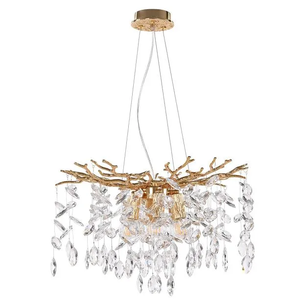 Люстра Arte Milano 230110.480.6.E14.D GD Веточка