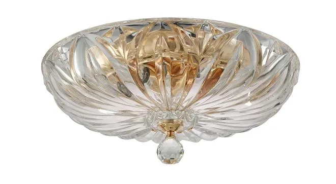 Светильник потолочный Crystal Lux DENIS D400 GOLD 1551/104