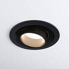 Встраиваемый светильник Elektrostandard 9919 LED 10W 4200K черный Zoom a052458