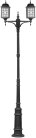 Наземный фонарь Oasis Light 64810LA/E7 09 Bl LONDON L