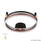 Потолочный светодиодный светильник Crystal Lux Fernando PL48W Led Coffee/Black