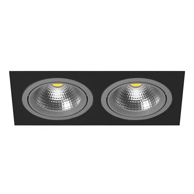 Встраиваемый светильник Lightstar i8270909 INTERO 111 Double QUADRO Встраиваемый светильник Lightstar i8270909 INTERO 111 Double QUADRO