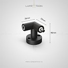 Система WALLIGHT Разъем соединительный угловой вариант 02 Lampatron 6629-18122