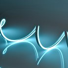 Гибкий неон Uniel ULS-N01-2835-120LED/m-6mm-IP67-DC12V-9W/m-5M-LIGHTBLUE блистер Neon