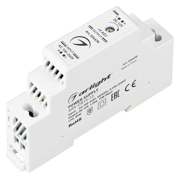 Блок питания Arlight 034670 Блок питания Arlight 034670