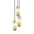 Подвесной светильник Delight Collection MT9056-3H brass Sorno