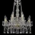 Люстра хрустальная Bohemia 1413/8+4/200/h-66 G