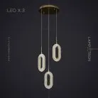 Готовая комбинация светильников KEZIA COMBO 3 лампы Lampatron 6392-17198