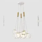 Подвесной светильник JODIS 9 плафонов Lampatron 105-25242