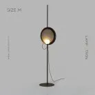 Торшер MARGOTT FL Размер M. Цвет Черный Lampatron 6516-17695