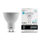 Лампа Gauss 13629 GU10 9W 4100K матовая Elementary MR16