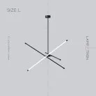 Люстра NAVIGATOR Размер L. Трехцветный свет Lampatron 6190-16659