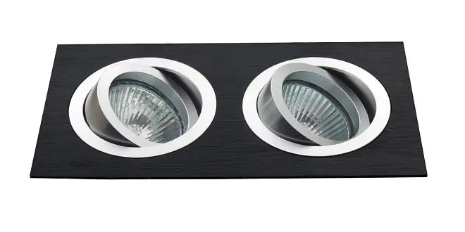 Точечный светильник Donolux SA1522-Alu/Black SA1522 Точечный светильник Donolux SA1522-Alu/Black SA1522