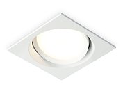 Встраиваемый светильник Ambrella light TN52232 WH белый IP20 GX53 110*110*44